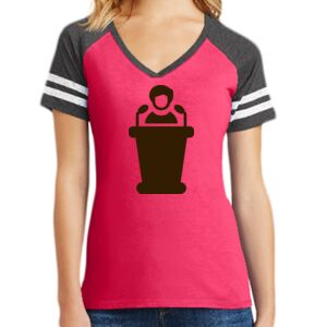 Women's Game V-Neck Tee Thumbnail