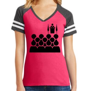 Women's Game V-Neck Tee Thumbnail