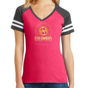 Women's Game V-Neck Tee Thumbnail