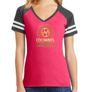 Women's Game V-Neck Tee Thumbnail