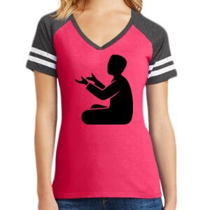 Women's Game V-Neck Tee Thumbnail