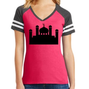 Women's Game V-Neck Tee Thumbnail