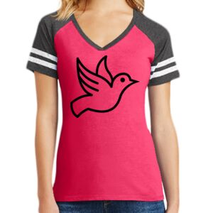 Women's Game V-Neck Tee Thumbnail