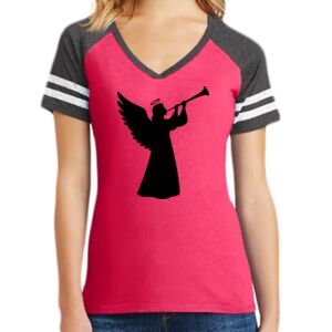 Women's Game V-Neck Tee Thumbnail