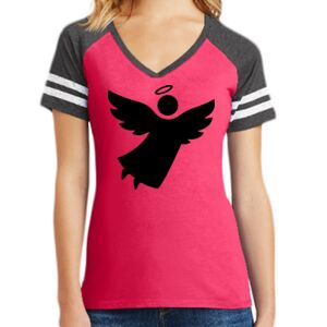 Women's Game V-Neck Tee Thumbnail