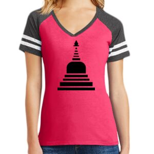 Women's Game V-Neck Tee Thumbnail