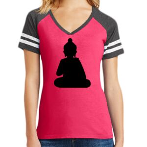 Women's Game V-Neck Tee Thumbnail