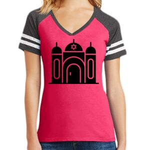 Women's Game V-Neck Tee Thumbnail