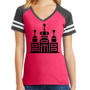 Women's Game V-Neck Tee Thumbnail