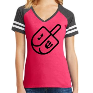 Women's Game V-Neck Tee Thumbnail
