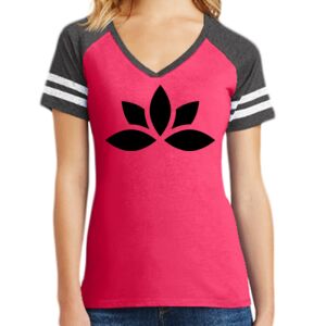 Women's Game V-Neck Tee Thumbnail