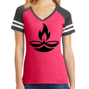 Women's Game V-Neck Tee Thumbnail