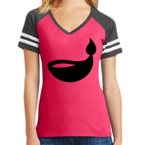 Women's Game V-Neck Tee Thumbnail