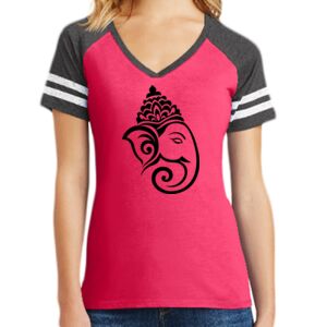 Women's Game V-Neck Tee Thumbnail