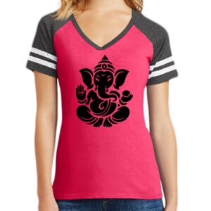 Women's Game V-Neck Tee Thumbnail