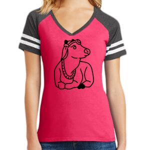 Women's Game V-Neck Tee Thumbnail