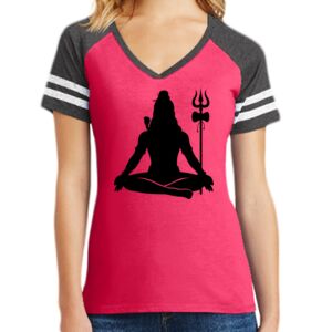 Women's Game V-Neck Tee Thumbnail