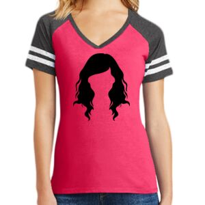 Women's Game V-Neck Tee Thumbnail