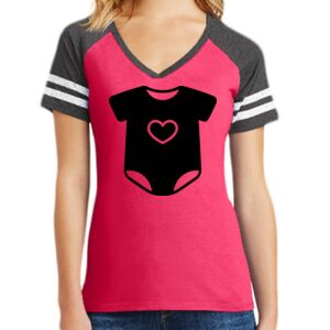 Women's Game V-Neck Tee Thumbnail
