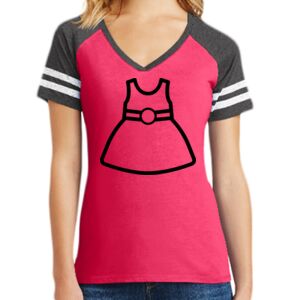 Women's Game V-Neck Tee Thumbnail