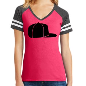 Women's Game V-Neck Tee Thumbnail