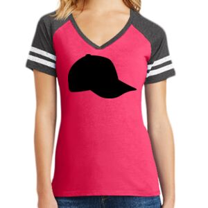 Women's Game V-Neck Tee Thumbnail