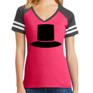 Women's Game V-Neck Tee Thumbnail