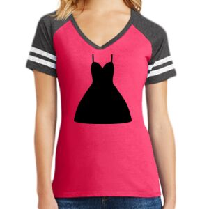 Women's Game V-Neck Tee Thumbnail