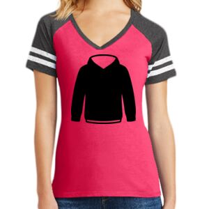 Women's Game V-Neck Tee Thumbnail