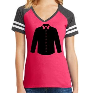 Women's Game V-Neck Tee Thumbnail