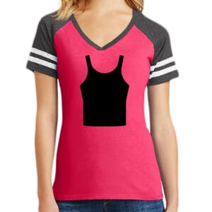 Women's Game V-Neck Tee Thumbnail
