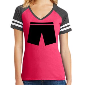 Women's Game V-Neck Tee Thumbnail