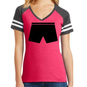 Women's Game V-Neck Tee Thumbnail
