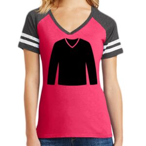 Women's Game V-Neck Tee Thumbnail