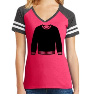 Women's Game V-Neck Tee Thumbnail