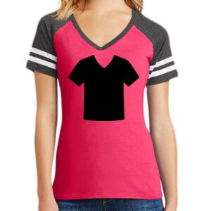 Women's Game V-Neck Tee Thumbnail