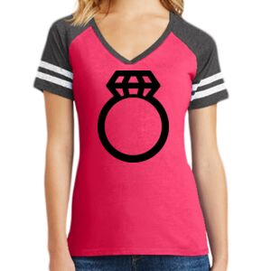Women's Game V-Neck Tee Thumbnail