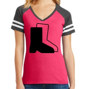 Women's Game V-Neck Tee Thumbnail