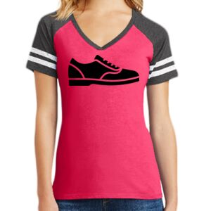 Women's Game V-Neck Tee Thumbnail