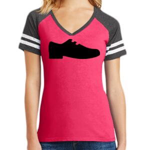 Women's Game V-Neck Tee Thumbnail