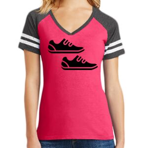 Women's Game V-Neck Tee Thumbnail
