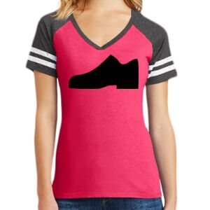 Women's Game V-Neck Tee Thumbnail