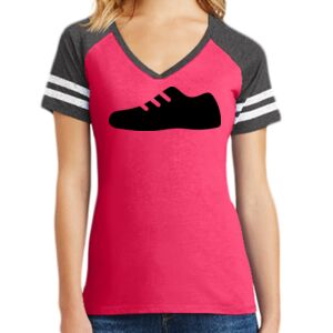 Women's Game V-Neck Tee Thumbnail