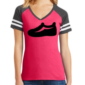 Women's Game V-Neck Tee Thumbnail