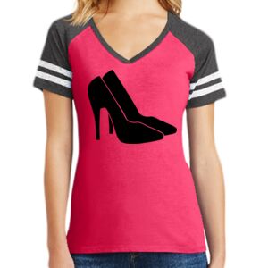 Women's Game V-Neck Tee Thumbnail