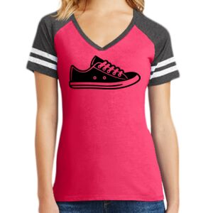Women's Game V-Neck Tee Thumbnail