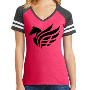 Women's Game V-Neck Tee Thumbnail