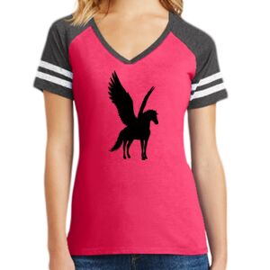 Women's Game V-Neck Tee Thumbnail