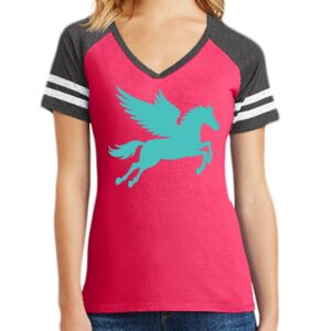 Women's Game V-Neck Tee Thumbnail