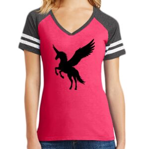 Women's Game V-Neck Tee Thumbnail